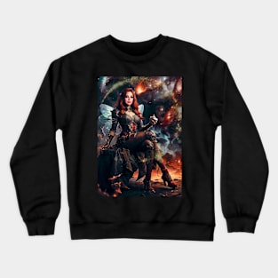 Steampunk Dark Fae Crewneck Sweatshirt